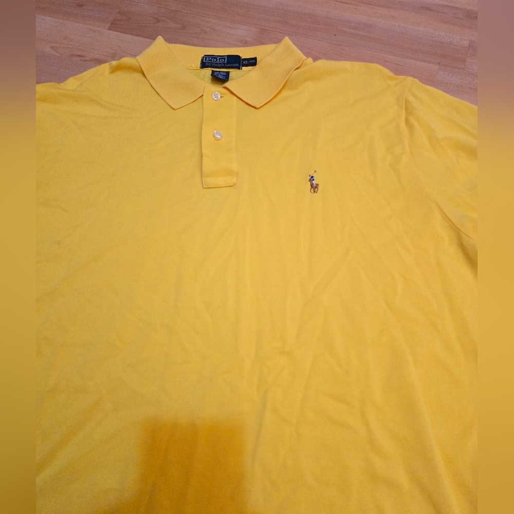 Ralph Lauren Polo Shirt Yellow